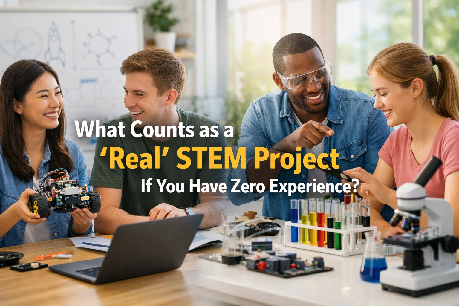 What Counts as a ‘Real’ STEM Project If You Have Zero Experience?