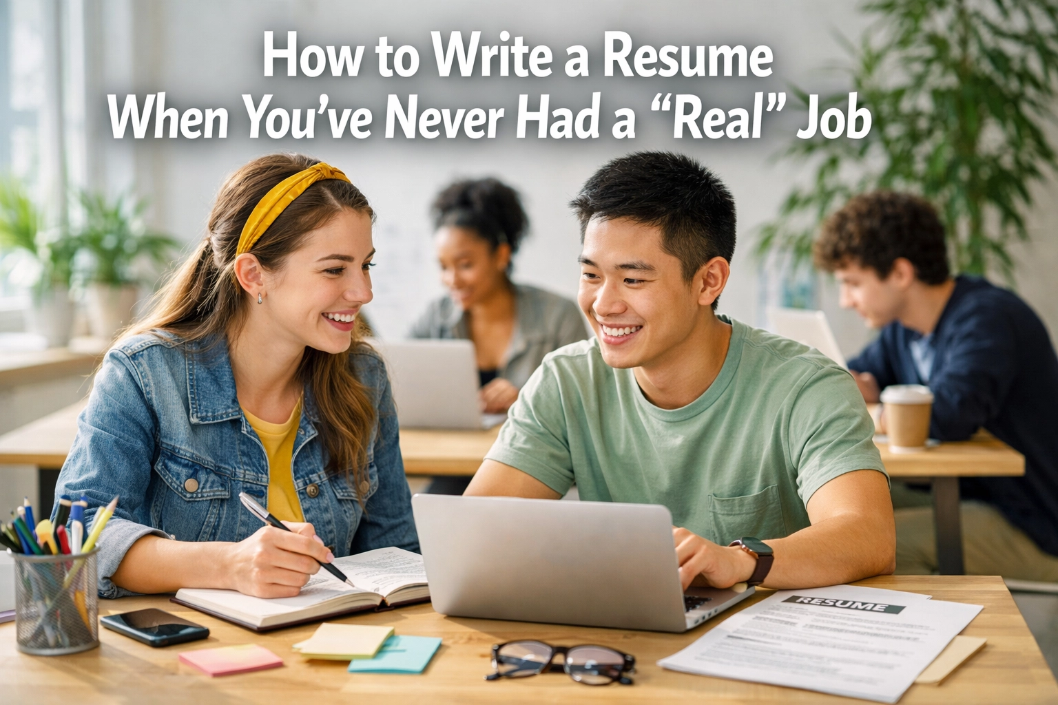 How to Write a Resume When You've Never Had a "Real" Job