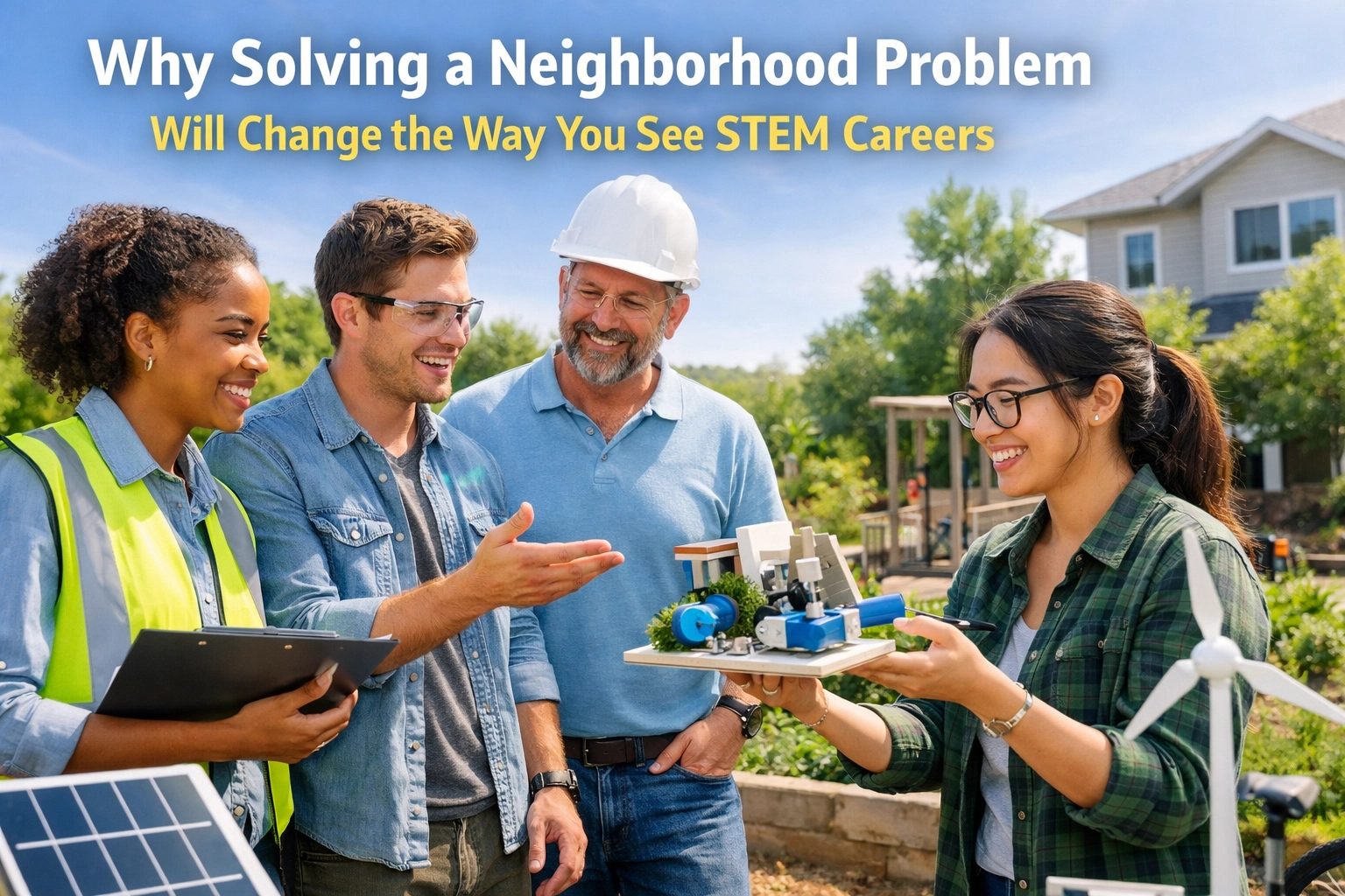 Why Solving a Neighborhood Problem Will Change the Way You See STEM Careers