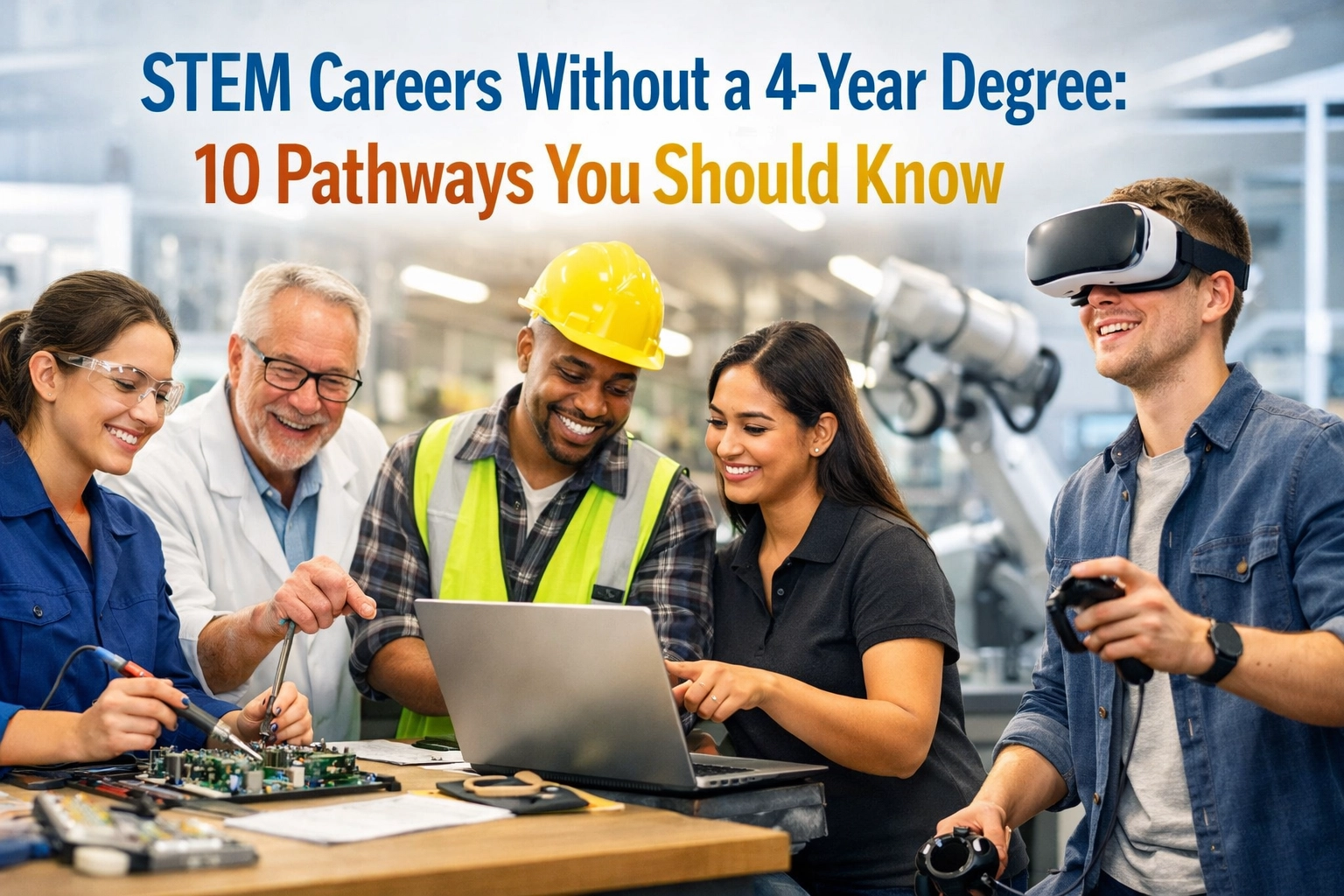 STEM Careers Without a 4-Year Degree: 10 Pathways You Should Know