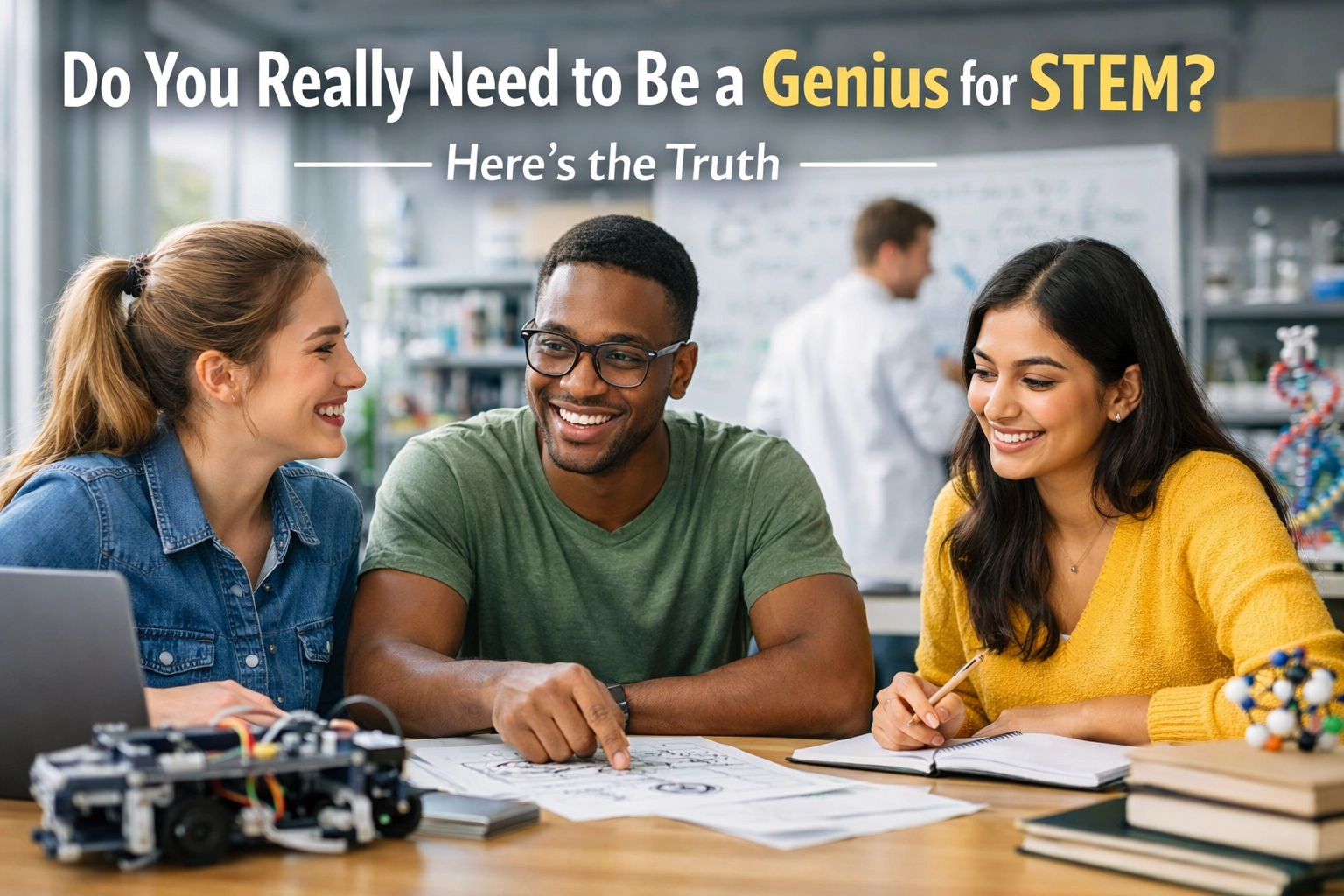 Do You Really Need to Be a Genius for STEM? Here’s the Truth