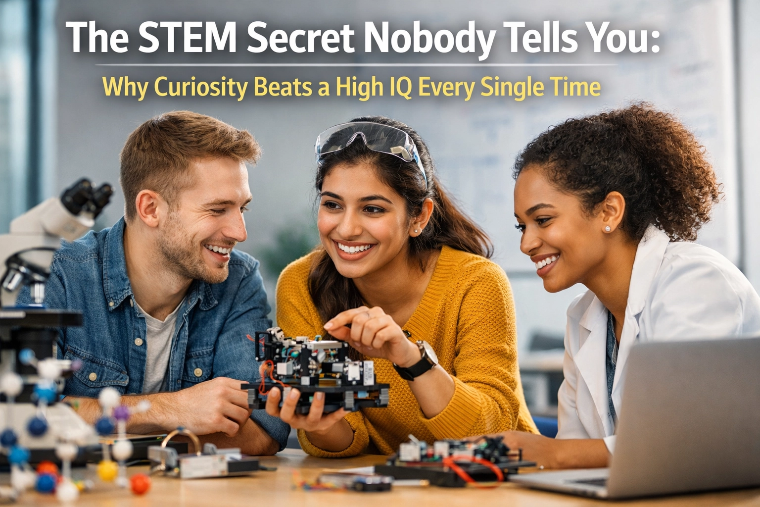The STEM Secret Nobody Tells You: Why Curiosity Beats a High IQ Every Single Time