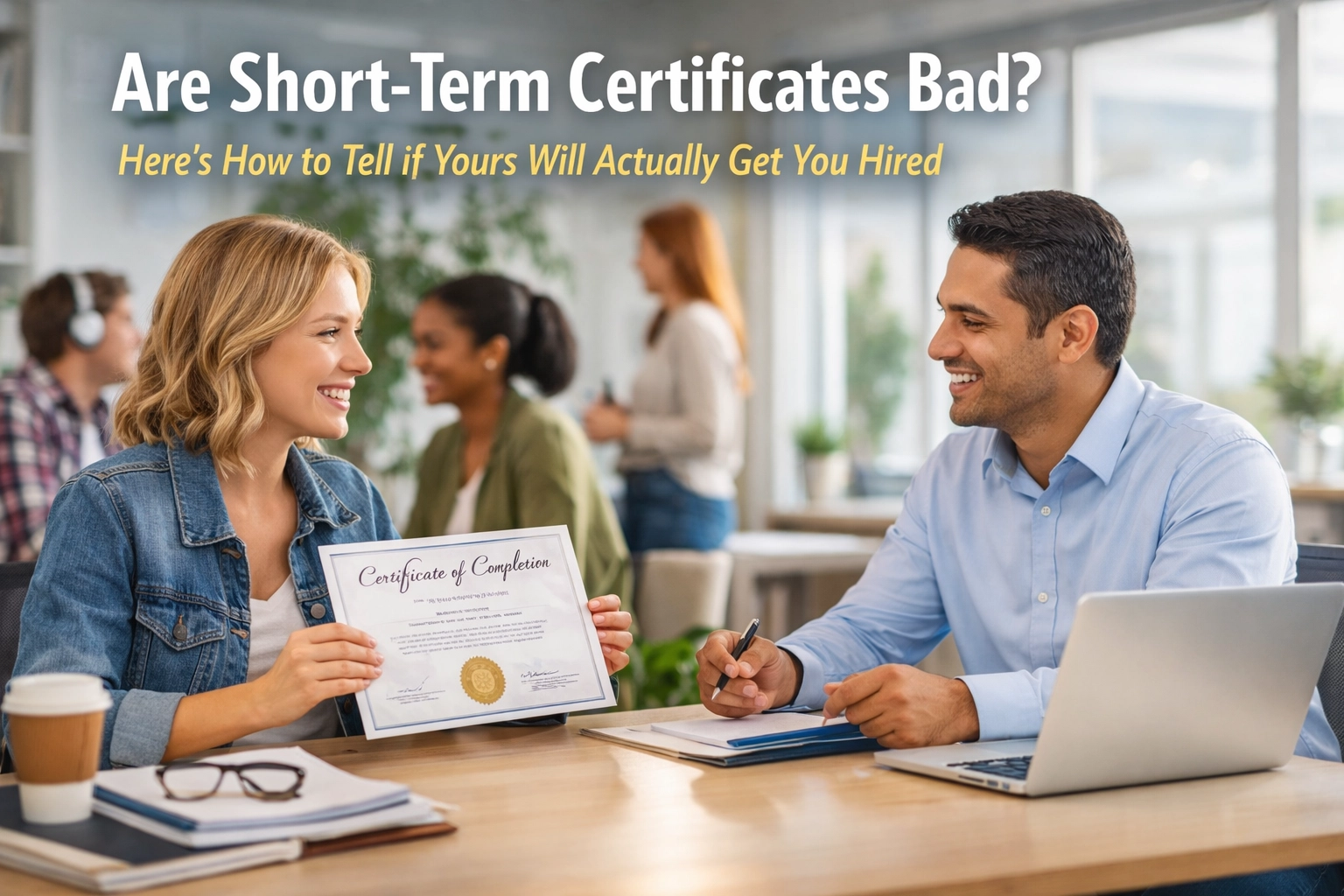 Are Short-Term Certificates Bad? Here’s How to Tell if Yours Will Actually Get You Hired