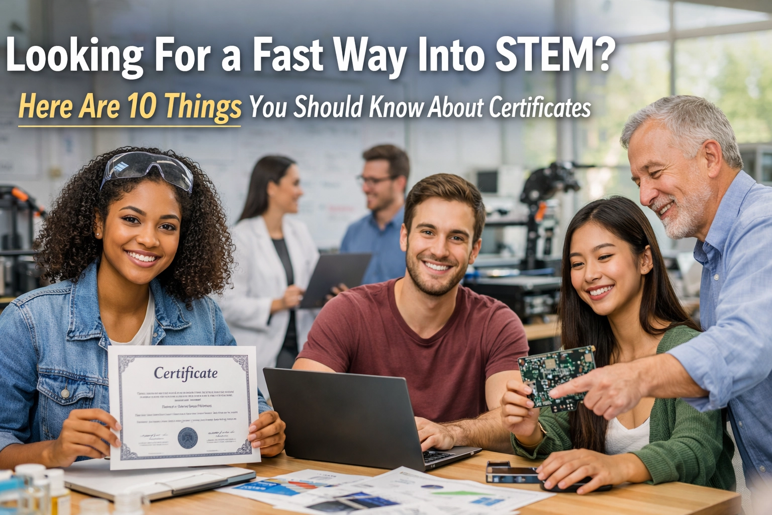 Looking For a Fast Way Into STEM? Here Are 10 Things You Should Know About Certificates