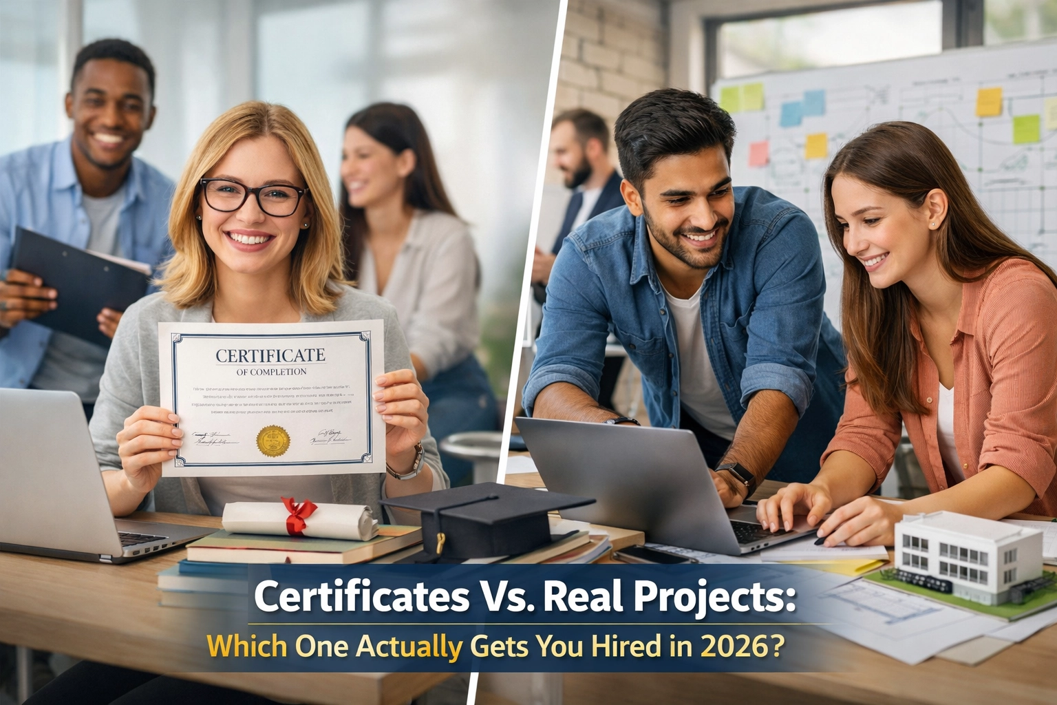Certificates Vs. Real Projects: Which One Actually Gets You Hired in 2026?